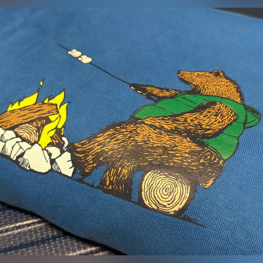 Columbia Blue Fleece Hoodie